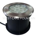 24V 1W*9 LED Fountain Floor Light with stainless steel casing SDLED-9