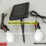 2w solar home light/garage light/fishing light MSL05-02C