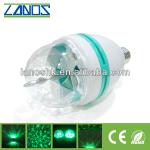 3*1w E27 Cost-effective rotating mini led bulb LY399-green LY399-green