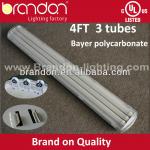 3 Lamp Vapor Tight Fluorescent Lights MX486-Y32x2