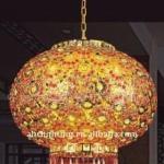 350*380mm yellow crystal led lantern Swift70