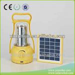 35pcs led 2W panel high capacity solar lantern with mobile phone charger SEL03