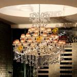 38years history crystal modern chandeliers factory/UL&amp;CE&amp;CCC/Factory estiblished in 1975/lead time within 20days 6635-18+12+6+(3L) modern chandelier