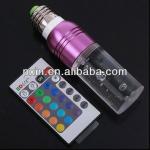 3W 5W RGB led bulb with remote control PX-3W-RGB