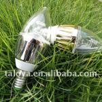 3w candle shape incandescent Replacement Bulb HXC31X