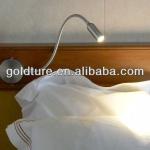 3W Pure White LED Bedside Reading Lamp Fixed set with on/off switch control GT-LED-LSL-003