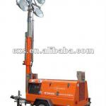 4000w light tower with 8kw kubota diesel engine vehicle-mounted Trailer Mounted Protable Light Tower with Kubota D