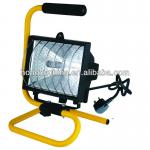 400W 500W Outdoor Halogen Portable floodlight with UK plug 0203