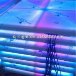 432pcs 10mm RGB dmx led dance floor cj-8049