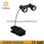 6 LED book light with flexible neck and clip EF-9010