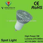 6W GU10 LED Light Cup VPT- SP005H06W