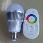 6w rgb led bulb E27, color changing led bulb JX-06RGB