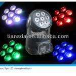 7pcs*10W led moving head stage lighting LED mini light MD-230