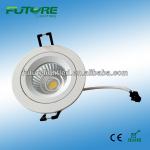 7W,9W high power dimmable COB Rotatable Recessed Led downlight FT-DL4-C9W-W