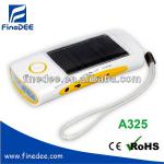 A325 Radio Emergency LED Solar Flashlight A325