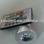 AC220V 3W RGB gu10 led spotlight