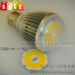 [Accept small order]Good quality 220V E27 LED 7W high power bulb light DB011M 1*7W