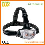 adjustable headstrap10 led headlight/led headlamp BT-HL9001-10L