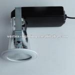 Aluminium IP44 PLC fixed bothroom downlight V1246