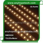 Aluminum housing IP20 / IP65 led rigid bar smd5050,72leds per meter AH-RD-A5050-12-72