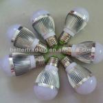 aluminum led bulb DC12V AC110V AC220V e14 gu10 e27 5w led bulb light BT-LB008