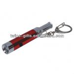 aluminum led keychain light with whistle TN10307