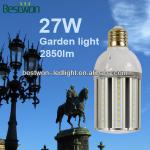 Aluminum UL E40 27W 2970LM to Replace 75W CFL LM80 CRI80 81PCS SAMSUNG 0.3W Dia93*205MM 360 Degree LED Street Corn Bulbs BWRL-27W-A