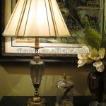 antique brass table lamp MGT2325-1