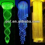 antique light chandelier,pmma plastic fiber optic light curtain DS041