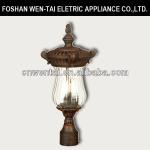 antique pillar light with CE for outdoor lamp DH-3213M