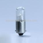 BA9S/E10 plastic shell glow lamps,lamp holder and neon gas BA9S