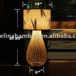 bamboo flat-pack lamps D8007