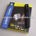 battery operated wedge panel led book light/led flat book reading light YY-998