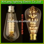 Best seller B22 LED edison bulb 3w 110v 120v china supplier XL-B-T64 led