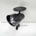 Black color solar LED spot light KYSD-604672