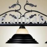 black shades billiard lamp BL21