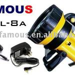 Car use Lead-Acid Rechargeable portable spotlight SPL-8A