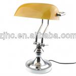 CE certificate classic indoor solid brass banker lamp ZBT316C-Y