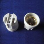 Ceramic E27 lamp holder F519,most popular ceramic lamp holder F519