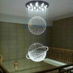 Chandelier decoration light, Plastic Optial Fiber LED Crystal Pendant Light, multicolor chandelier multicolor chandelier-2013100828