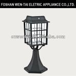 Cheap solar LED post lamp E-1243P E-1243P