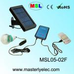 Cheap useful solar camping light with phone charger MSL05-02F