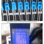 China alibaba express low consumption 5mm blue led/light emitter diode for advertising light box 5mm blue color light emitter diode