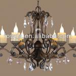 CHINA CHEAP EUROPEAN STYLE LED CHANDELIER LIGHTING MANUFACTURER H9137-06A/B