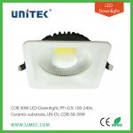 COB LED Down Light High Quality LED Downlight UN-DL-COB-S8-30W