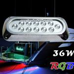 Color Change RGB 36W Transom Wakeboard LED Underwater Boat Marine Lights UM-SSD119-6X3W