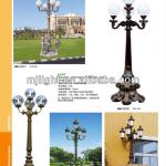 Decorative LED Outdoor Garden Light Post AA-35401-35405