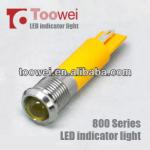 diameter 12mm metal waterproof LED indicator light 8122.610