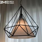 Diamond shape modern pendant lamp MD460-1