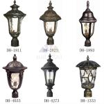 Die-casting aluminum classic garden bollard light wentai